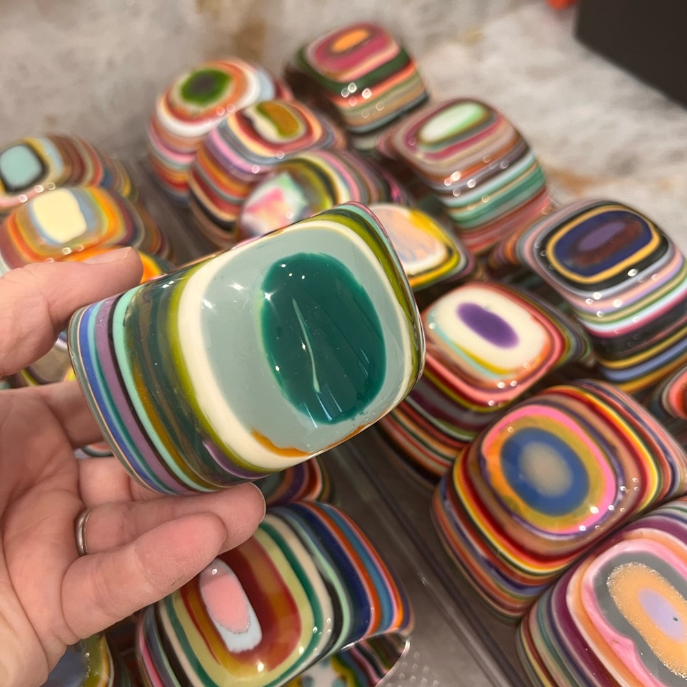 Sobral PopArt bangle. Authentic original stamped.